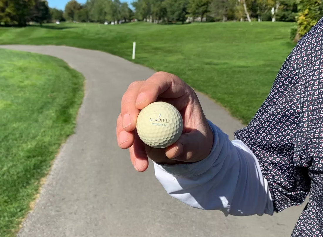 A Very Experienced Golf Ball