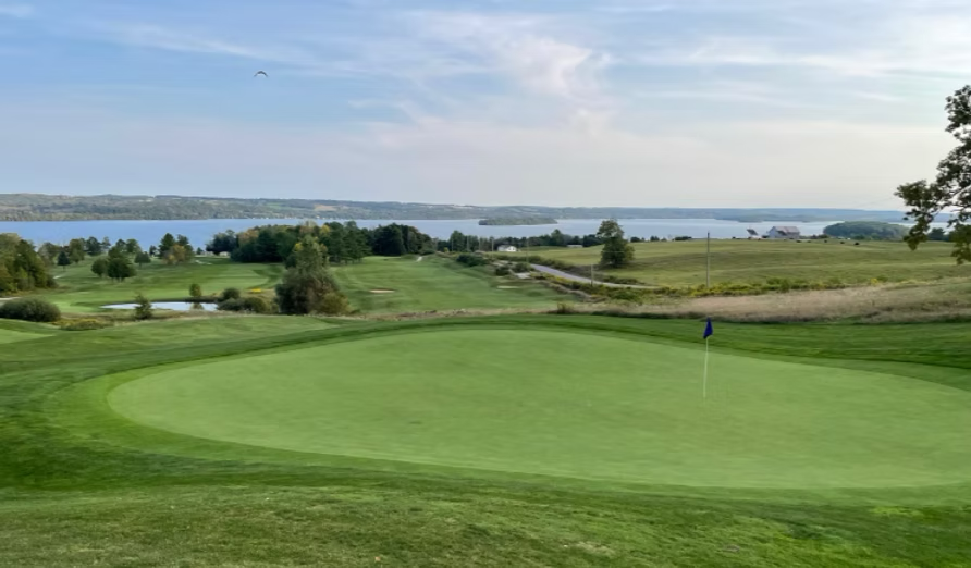 Golfing at Bellmere Winds Golf Resort in Keene, Ontario