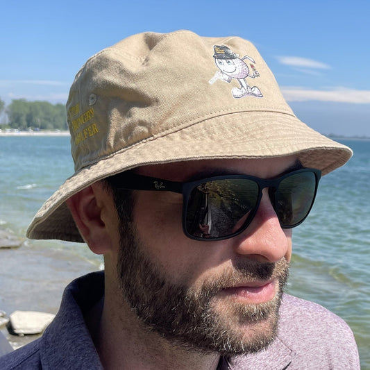 Beige Bucket Hat