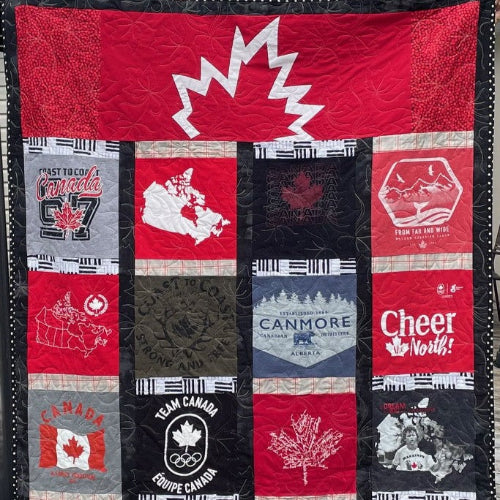 One of a Kind Handmade Quilt, Made in Canada