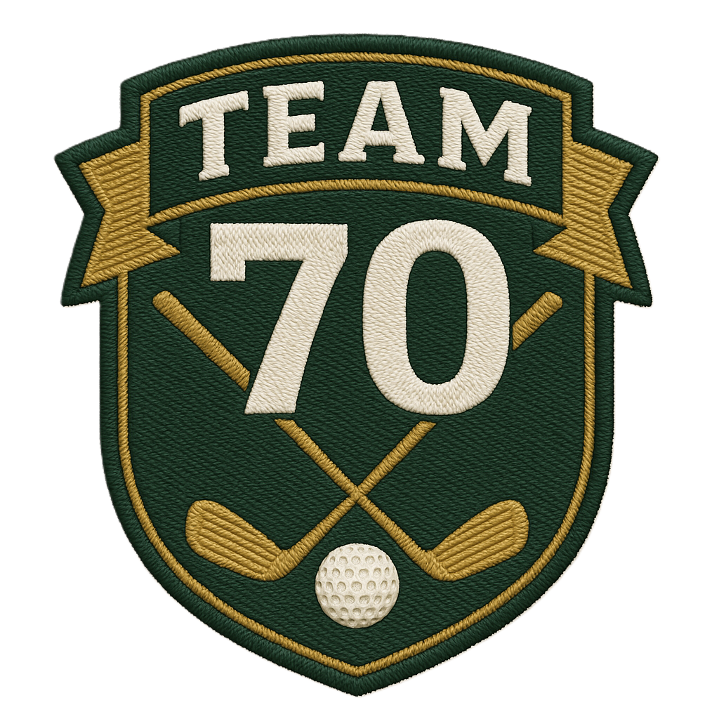 Team 70 - High Performance Golf Cap